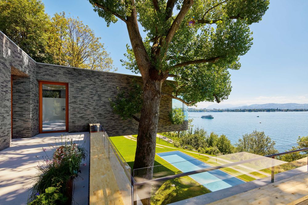 Wohnhaus in Lochau mit Handform-Verblend-Ziegel von FaBö