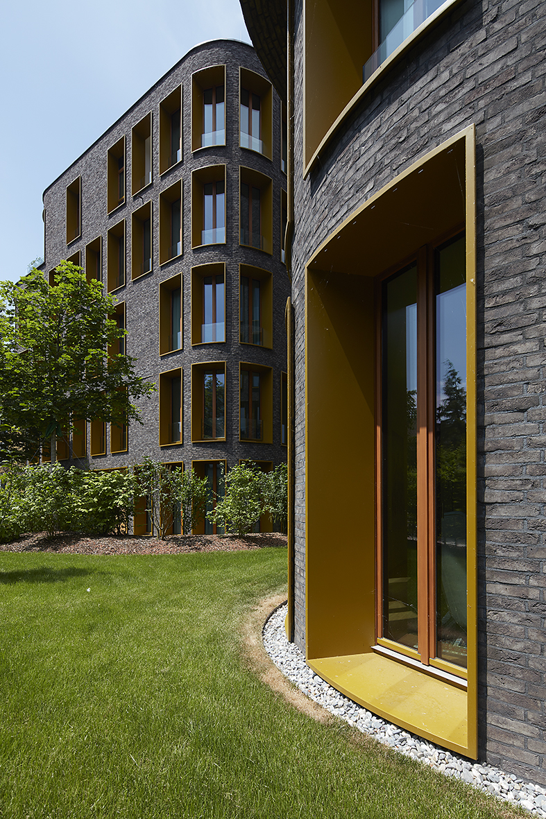 Wohnanlage in Bregenz mit Handform-Verblend-Ziegel von FaBö