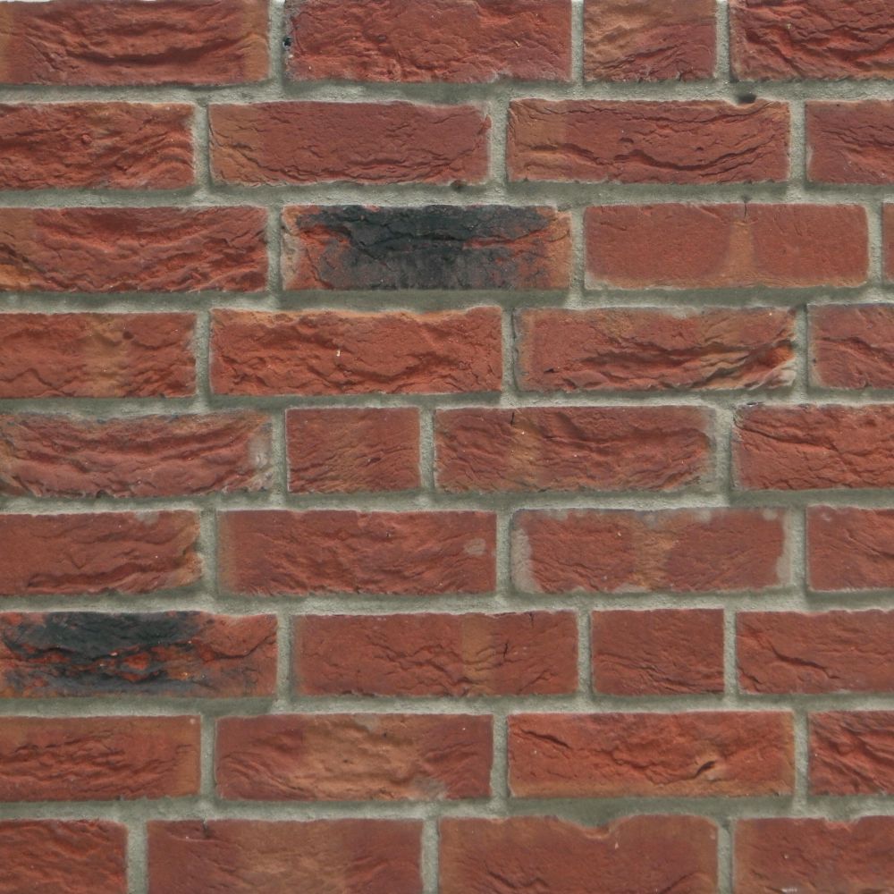 Rotbunter Handform Verblendstein