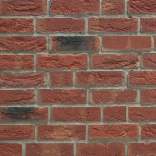 Rotbunter Handform Verblendstein