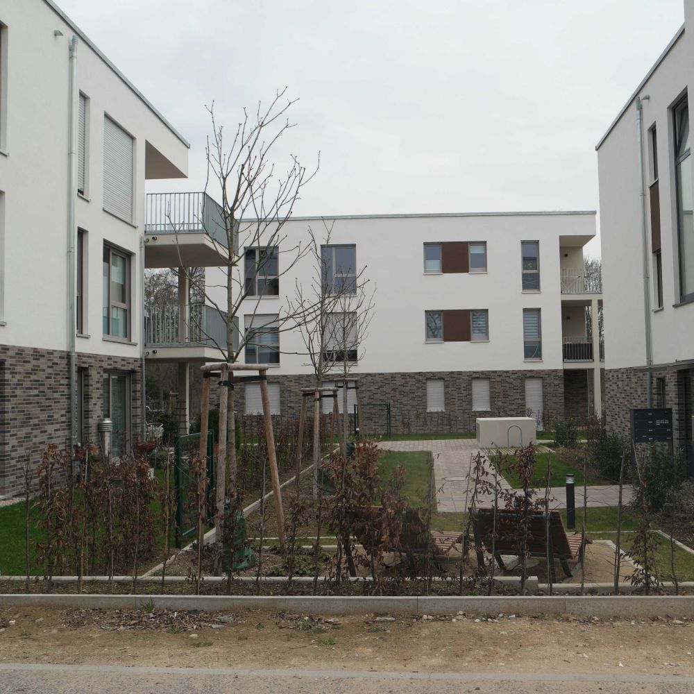 Wohnanlage in Wiesbaden mit Riemchen von FaBö