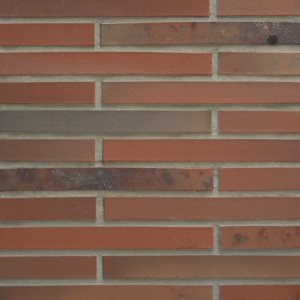 Rotbunter Strangpress Verblendklinker, Langformat