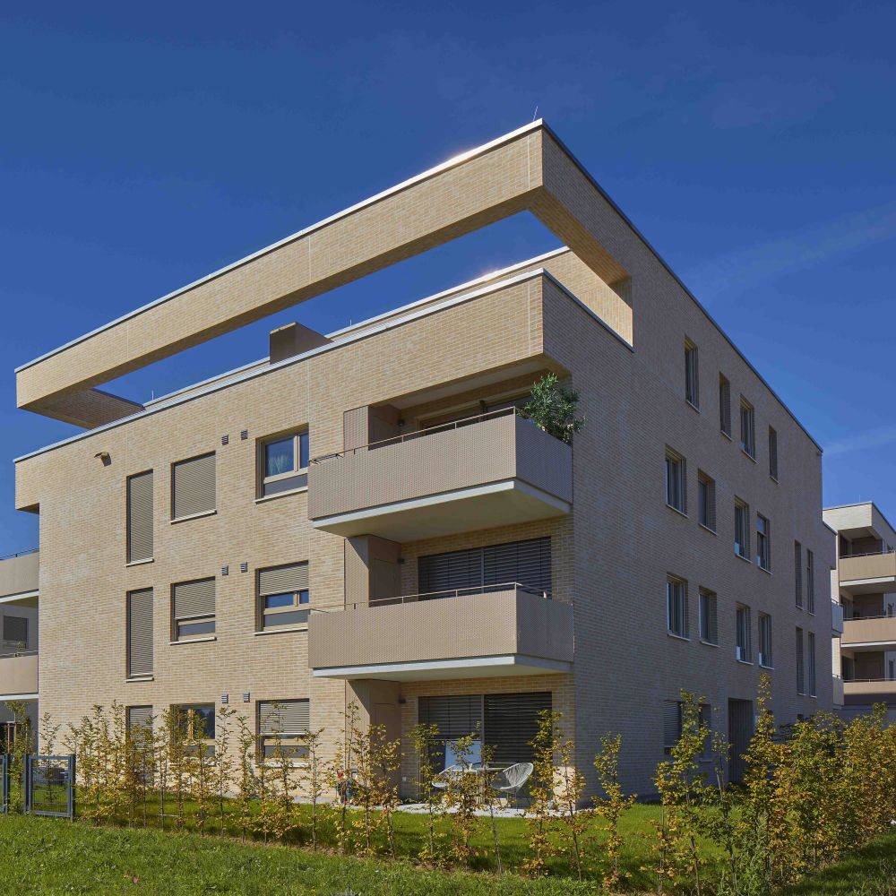 Wohnanlage in Sindelfingen mit Riemchen von FaBö