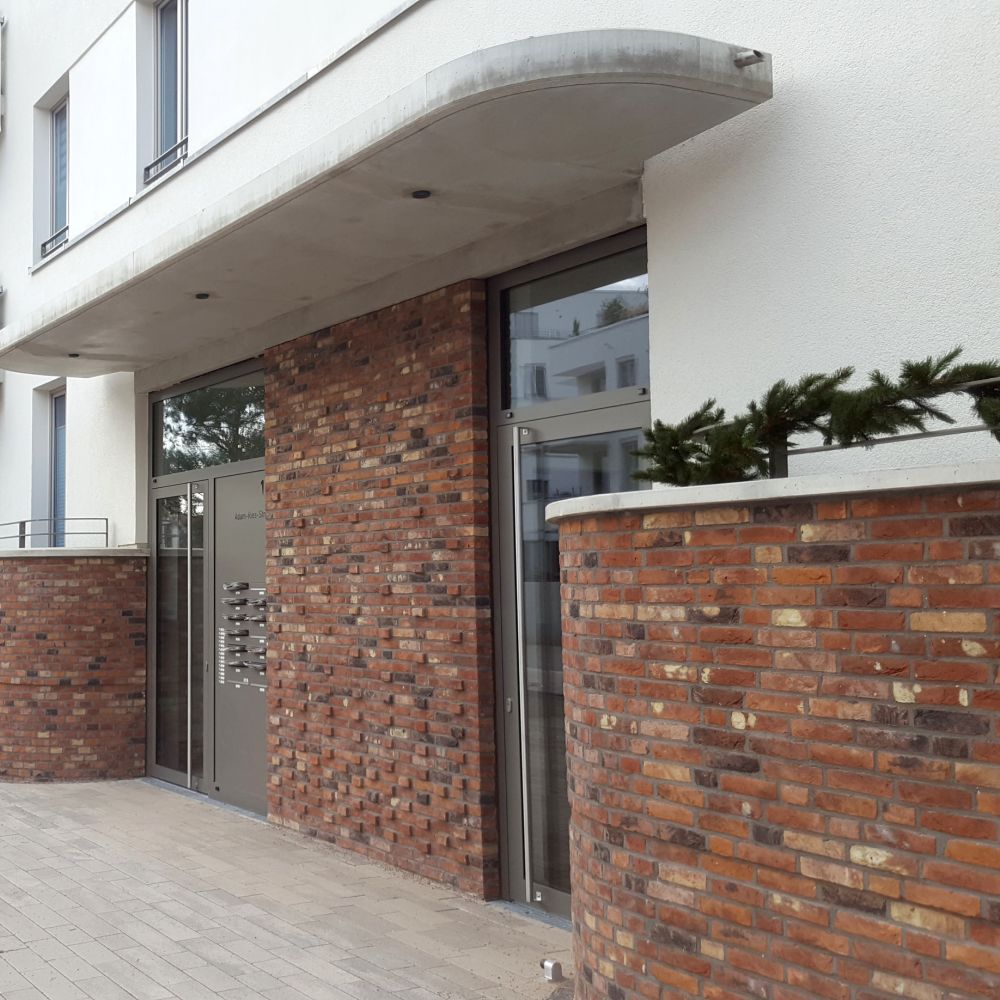 Wohnbebauung in Erfurt mit Handform-Verblend-Ziegel von FaBö