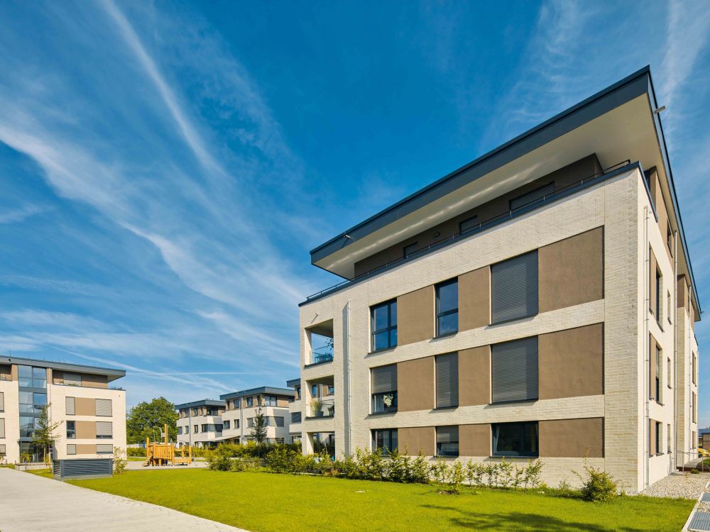 Wohngebäude in Salem mit Riemchen von FaBö