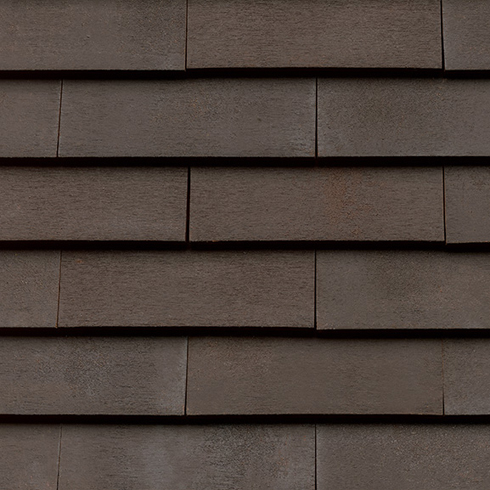 Braunbunte Nordic Ziegelfassade, zirkulär