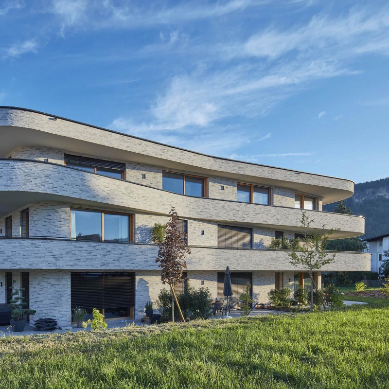 Wohnhaus in Wolfurt mit Handform-Verblend-Ziegel von FaBö