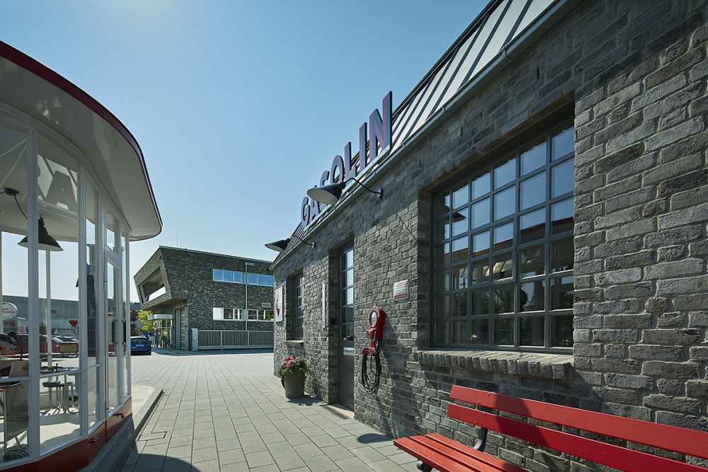 Oldtimer-Museum in Bad Homburg mit Handform-Verblend-Ziegel von FaBö