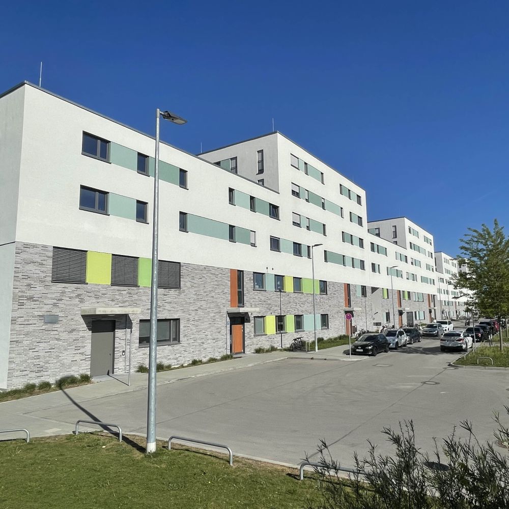 Wohnanlage in München-Aubing mit Riemchen von FaBö