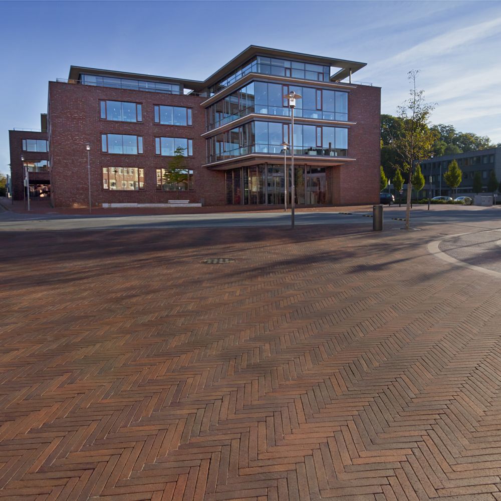 Innenstadt in Meppen mit Pflasterklinker von FaBö