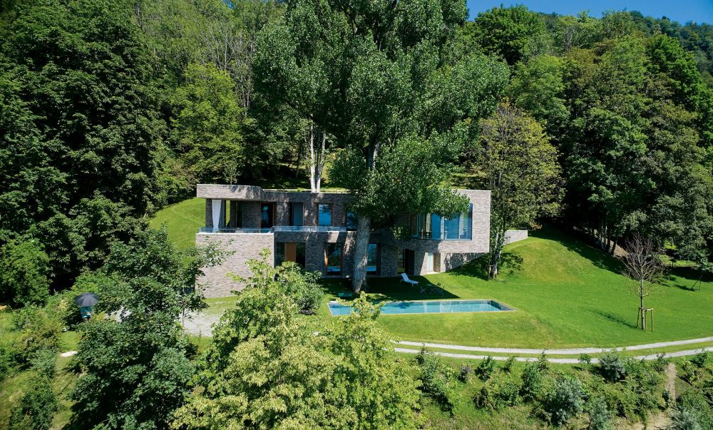 Wohnhaus in Lochau mit Handform-Verblend-Ziegel von FaBö