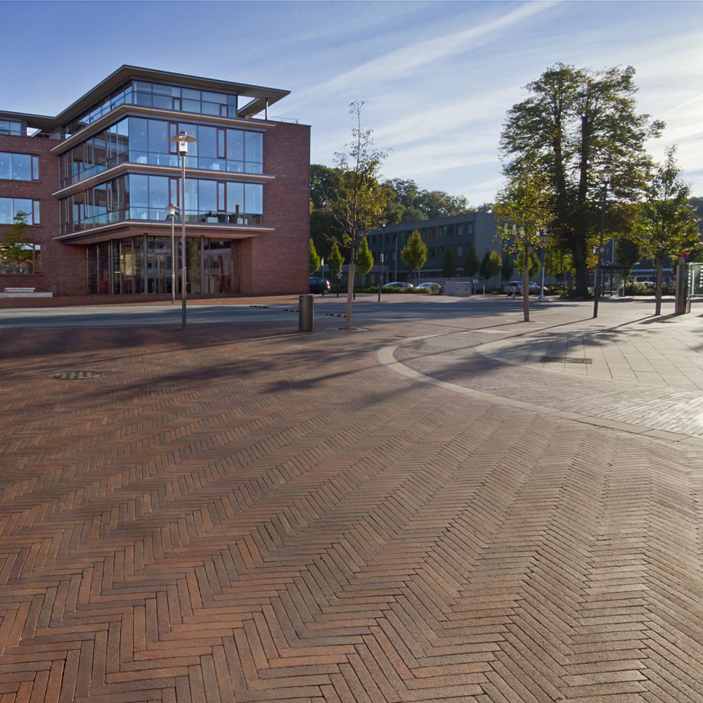 Innenstadt in Meppen mit Pflasterklinker von FaBö