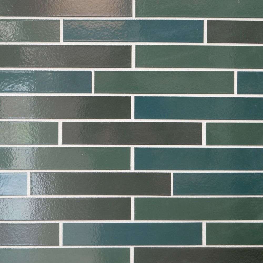 Glasierte 3D Keramik Riemchen