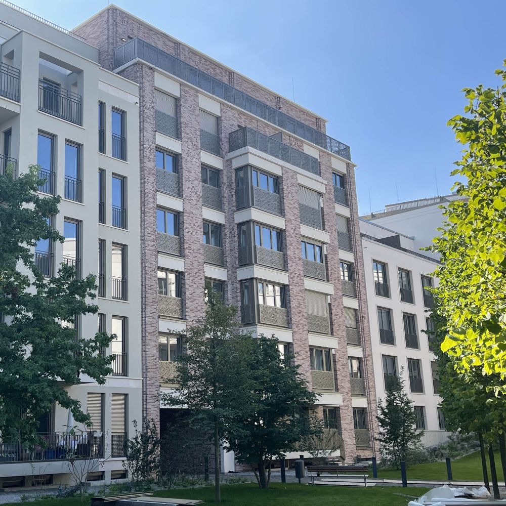 Wohnhaus in München mit Riemchen von FaBö