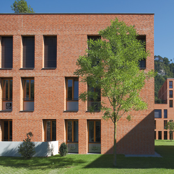 Villa Menti in Dornbirn mit Wasserstrich-Verblend-Ziegel von FaBö