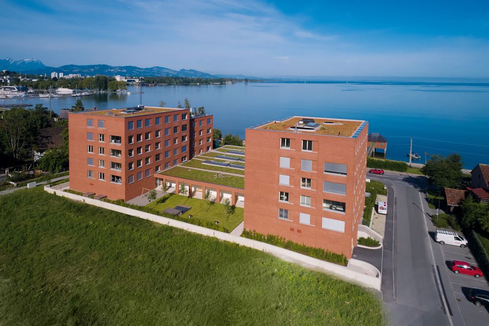 Wohnanlage Seeblick in Lochau mit Handform-Verblend-Ziegel von FaBö