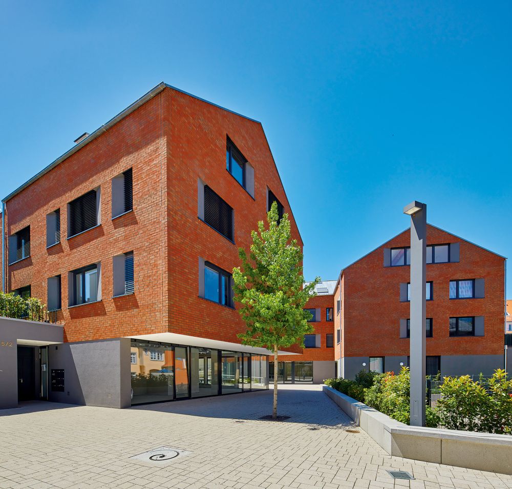 Wohnanlage in Ludwigsburg mit Riemchen von FaBö