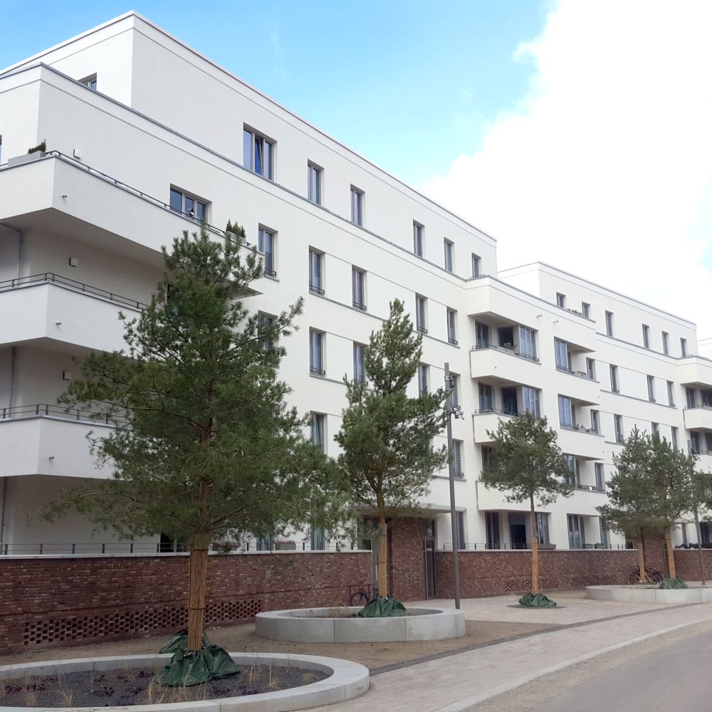 Wohnbebauung in Erfurt mit Handform-Verblend-Ziegel von FaBö