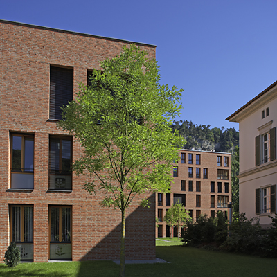 Villa Menti in Dornbirn mit Wasserstrich-Verblend-Ziegel von FaBö