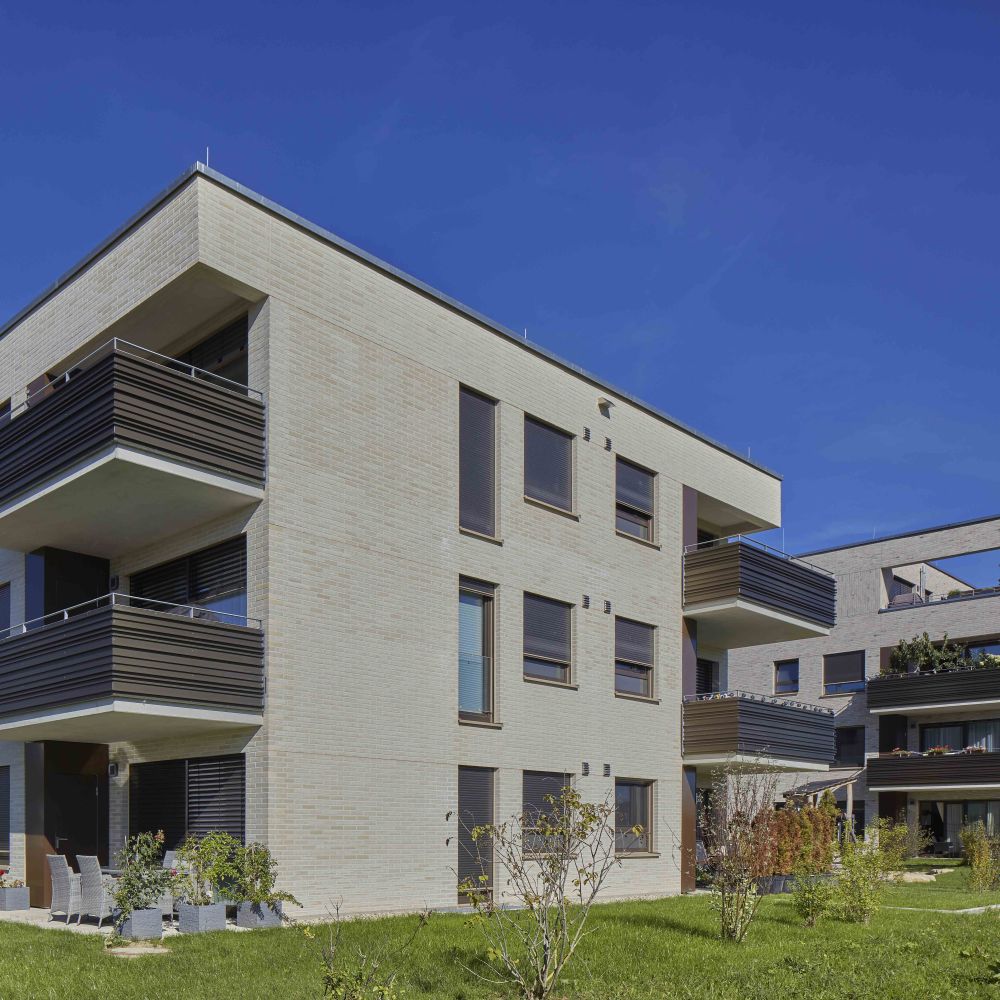 Wohnanlage in Sindelfingen mit Riemchen von FaBö