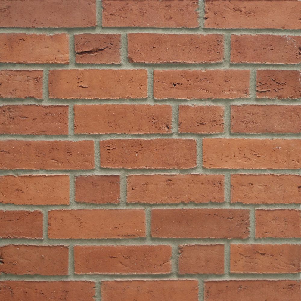 Rotbunte Wasserstrich Verblendziegel