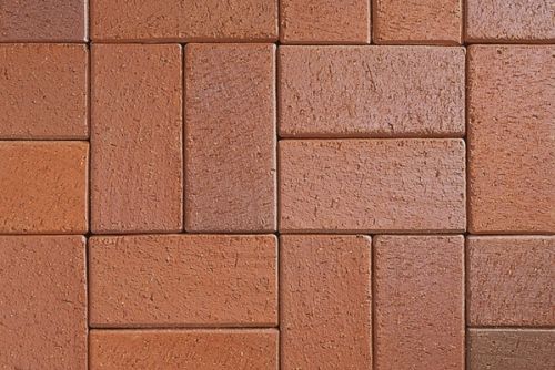 Rotbunter Pflasterklinker