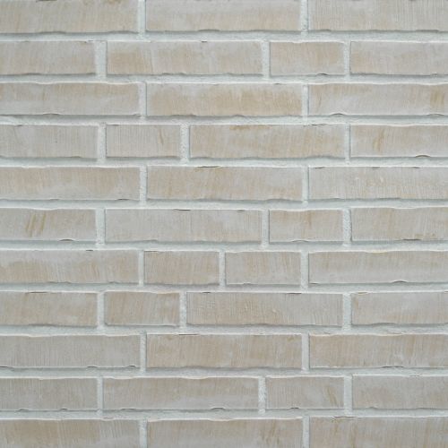 Weiß/beige Riemchen, gebürstet