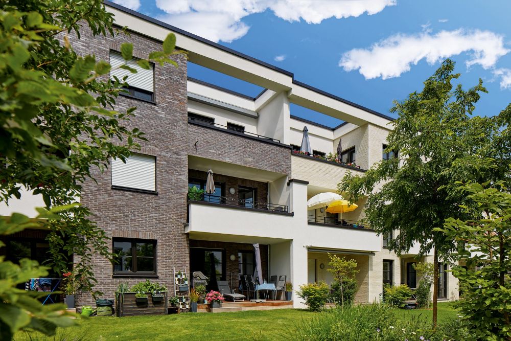 Wohngebäude in Bensheim mit Riemchen von FaBö