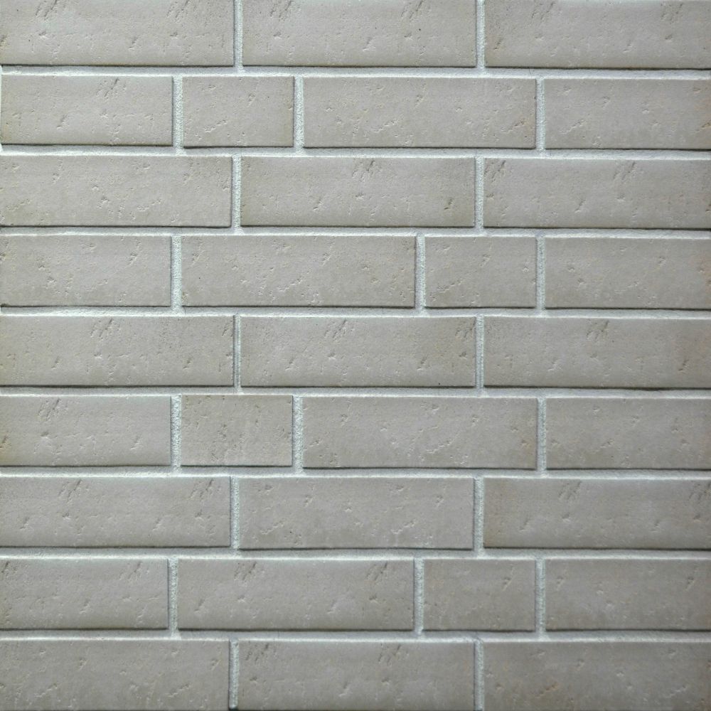 Weiß/beige Riemchen, gebürstet und gewalzt