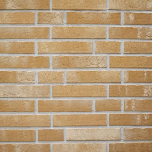 Gelbbunte Riemchen, gebürstet und gewalzt