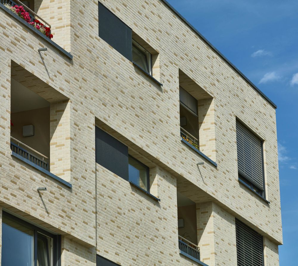 Wohnanlage in Erfurt mit Riemchen von FaBö