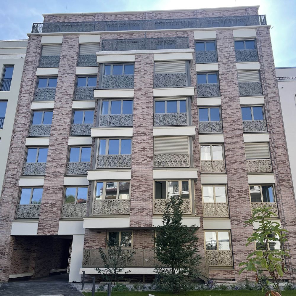 Wohnhaus in München mit Riemchen von FaBö