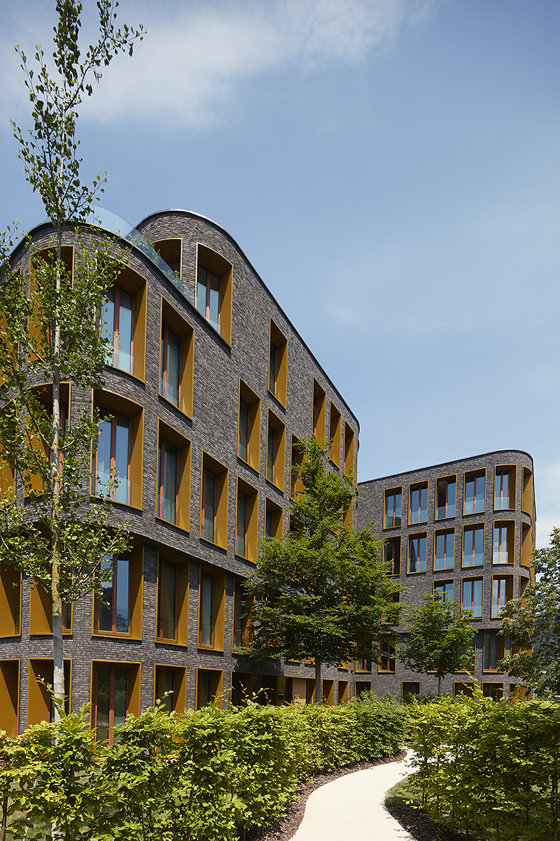 Wohnanlage in Bregenz mit Handform-Verblend-Ziegel von FaBö