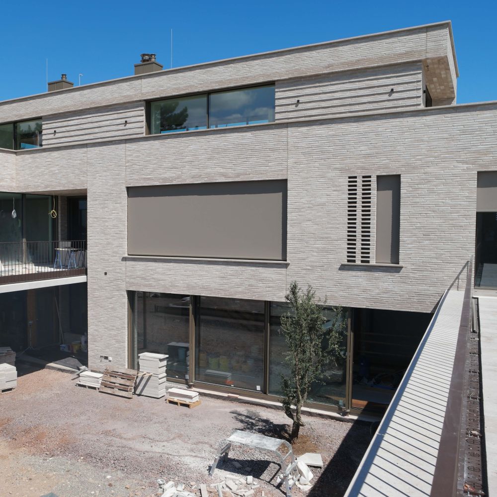 Wohnhaus in Südbaden mit Langformat-Klinker von FaBö