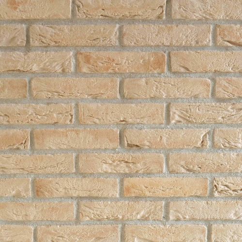 Weiß/BeigerHandform Verblendstein