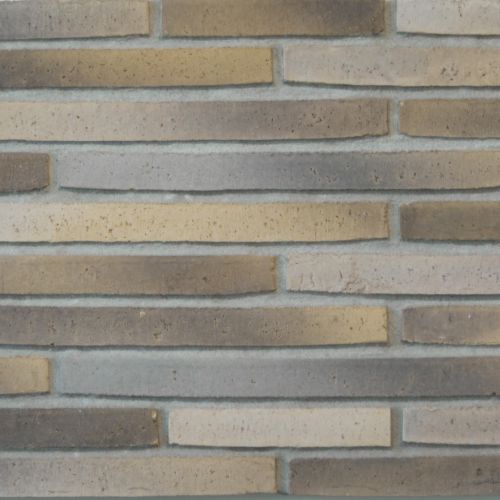 Gelb/Gelbbunter Wasserstrich-Verblendstein, Langformat von FaBö 