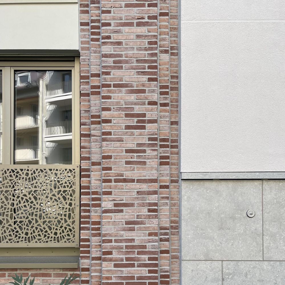 Wohnhaus in München mit Riemchen von FaBö