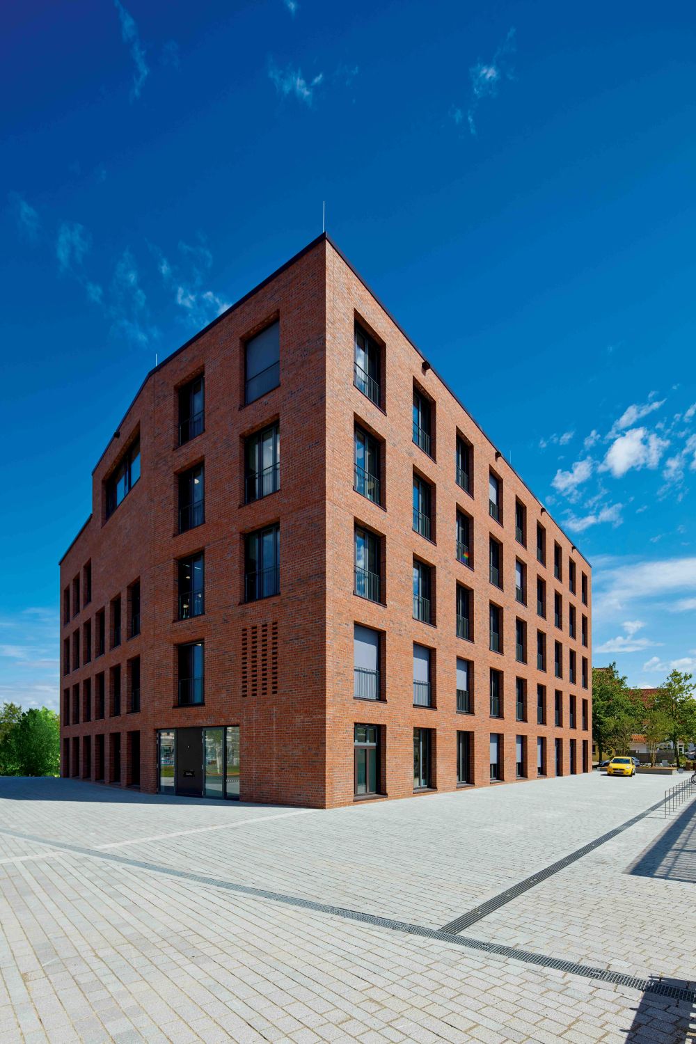 Rathaus in Salem mit Wasserstrich-Verblend-Ziegel von FaBö