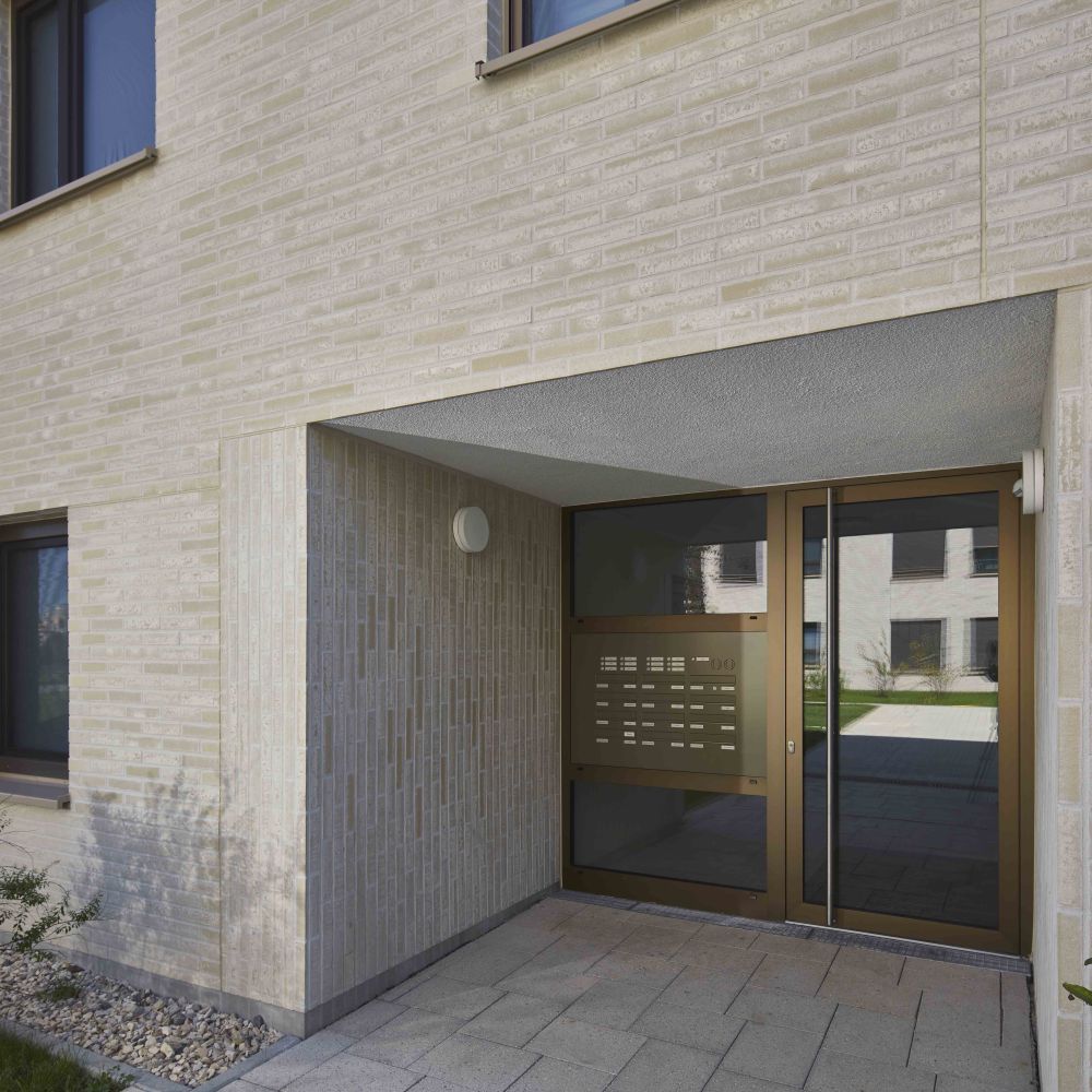 Wohnanlage in Sindelfingen mit Riemchen von FaBö