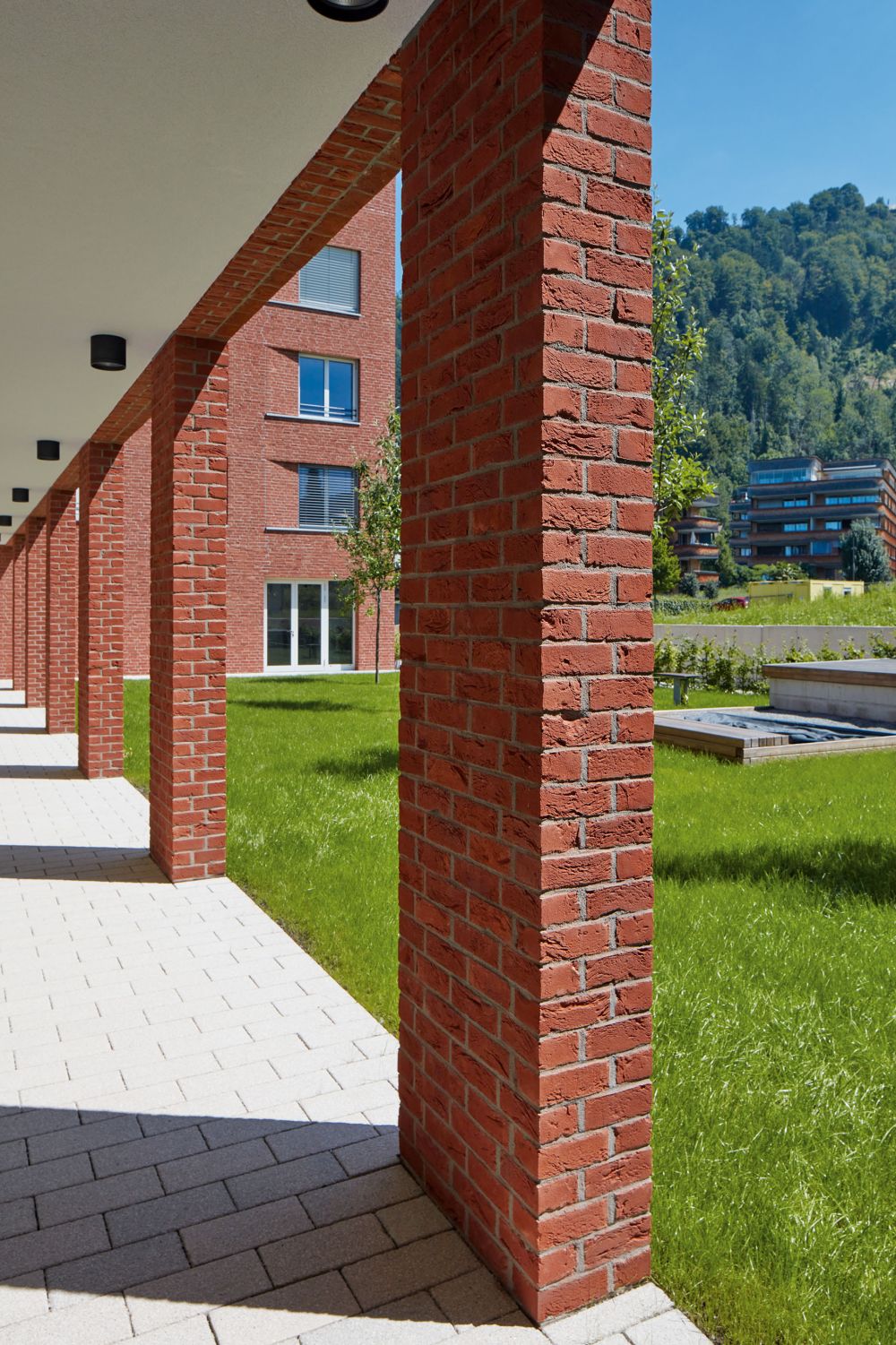 Wohnanlage Seeblick in Lochau mit Handform-Verblend-Ziegel von FaBö