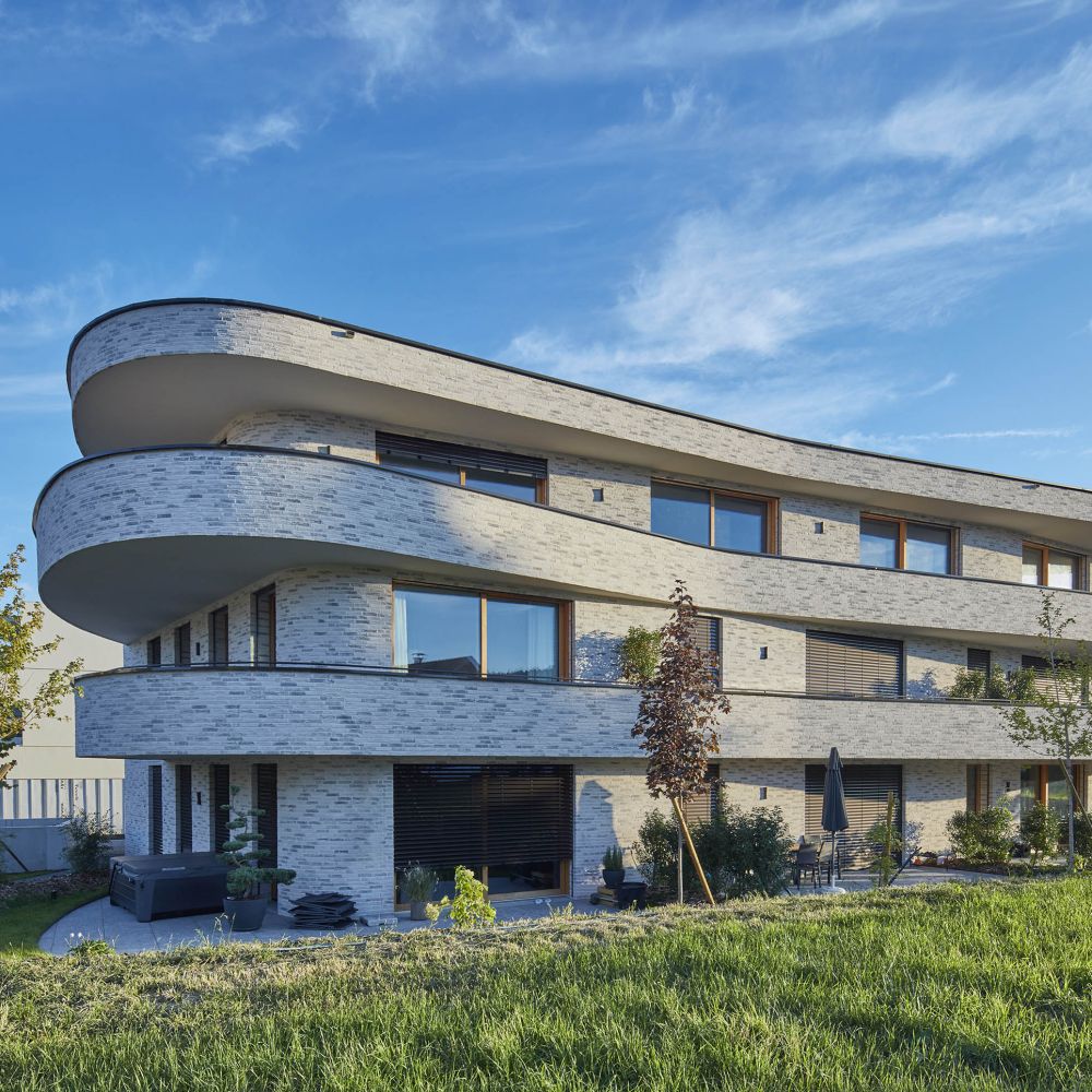 Wohnhaus in Wolfurt mit Handform-Verblend-Ziegel von FaBö