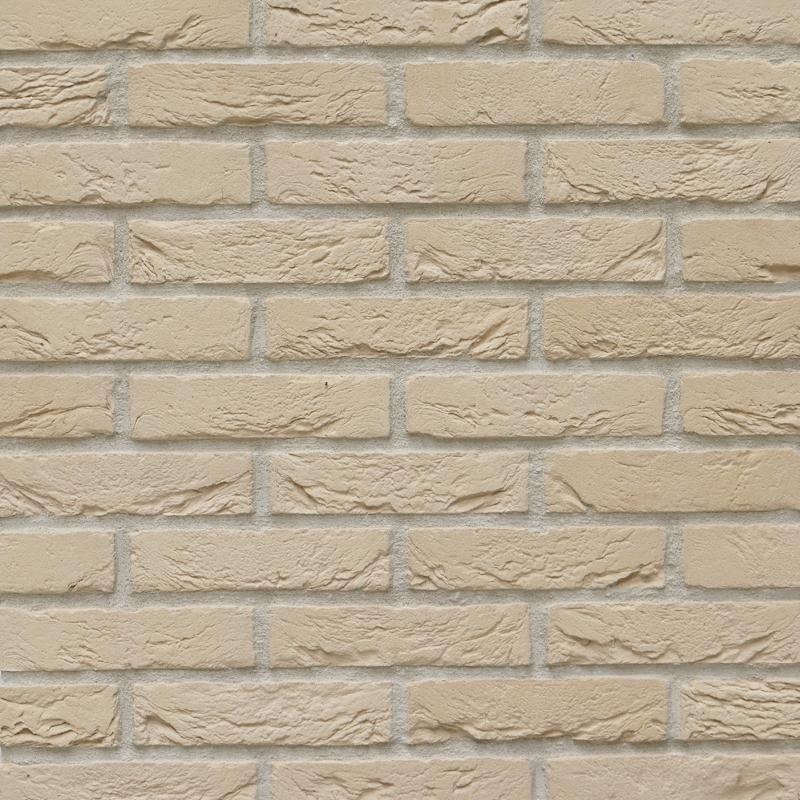 Weiß/beiger Handform Verblendstein