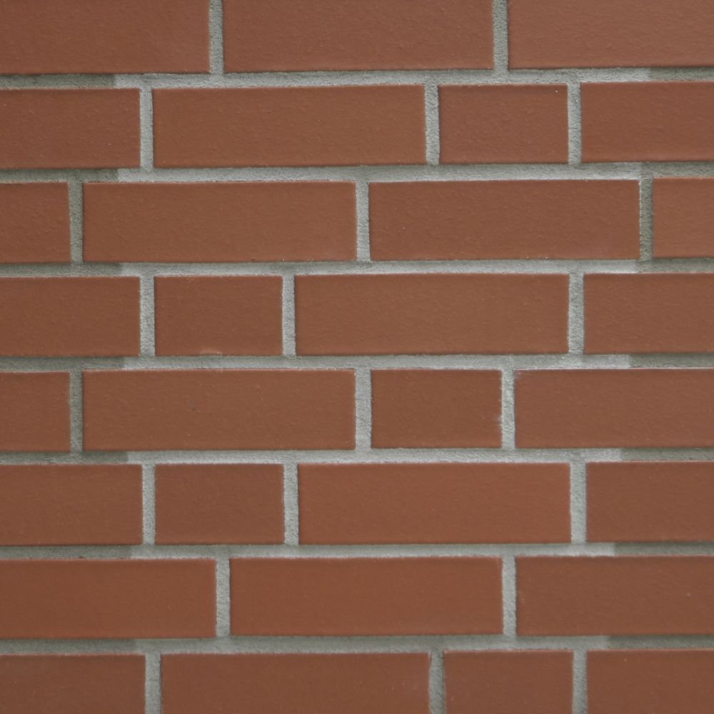 Rotbunter Strangpress Verblendziegel