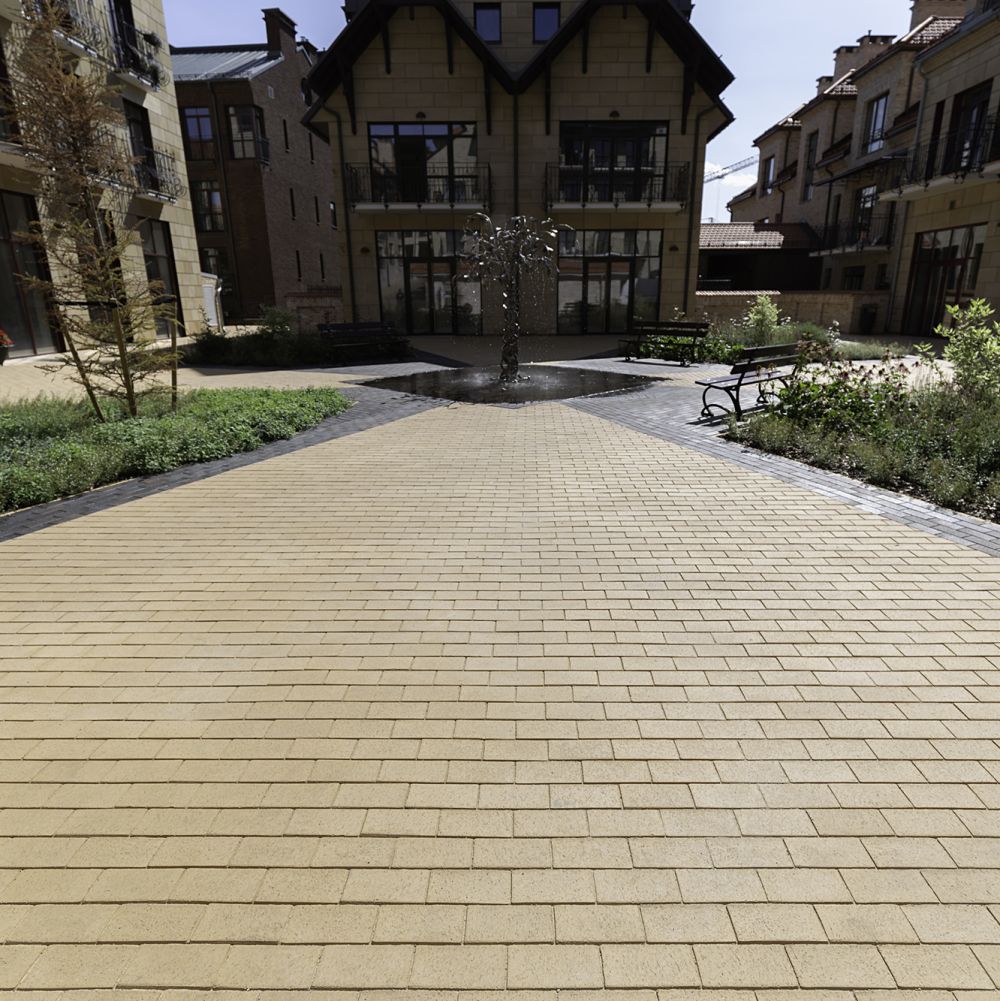 Innenstadt in Vilnius (Litauen) mit Pflasterklinker von FaBö