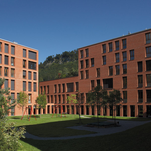 Villa Menti in Dornbirn mit Wasserstrich-Verblend-Ziegel von FaBö