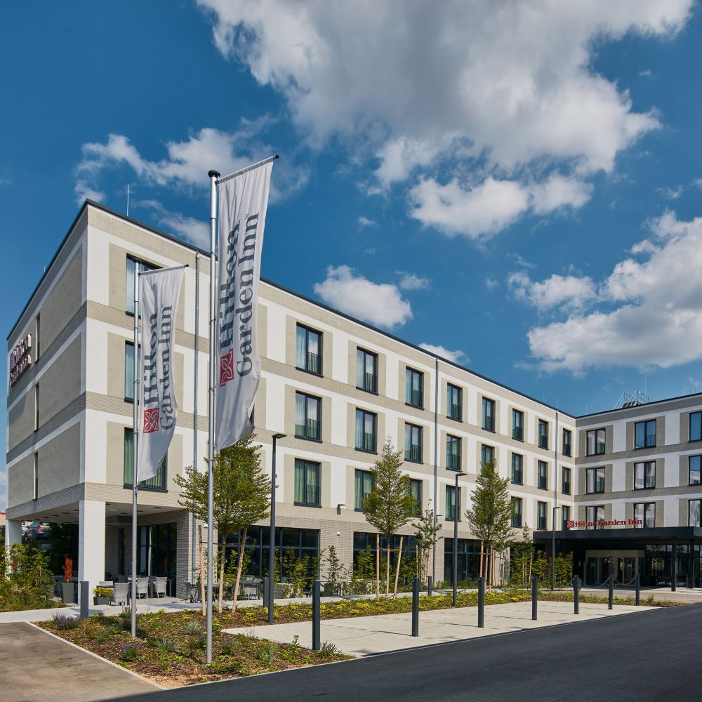 Hilton Garden Inn in Feldkirchen mit Riemchen von FaBö