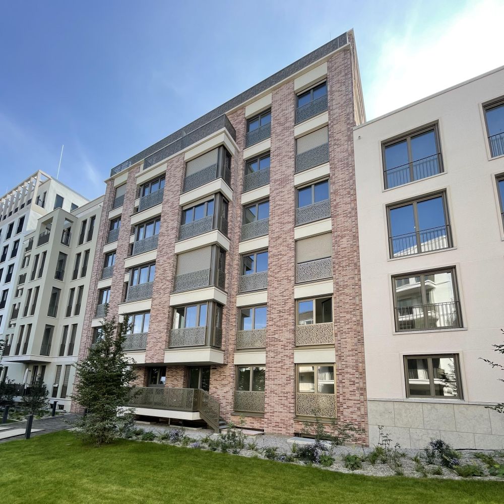 Wohnhaus in München mit Riemchen von FaBö